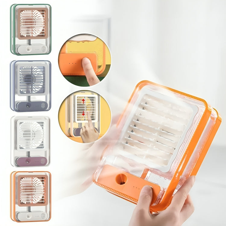 Transparent Spray Light Fan