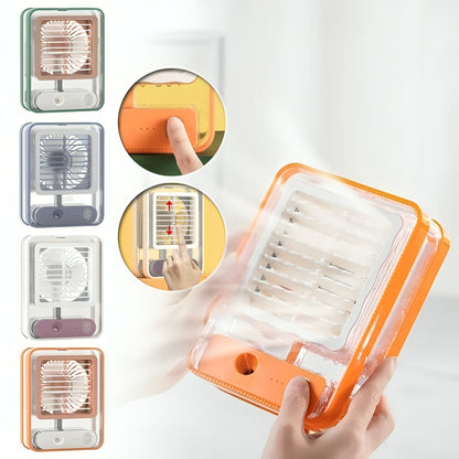 Transparent Spray Light Fan