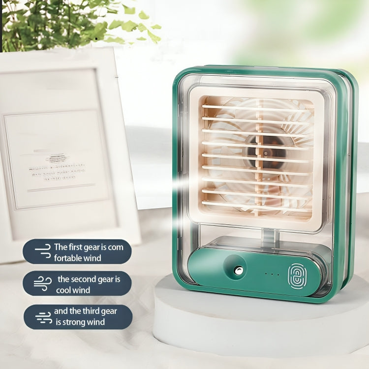 Transparent Spray Light Fan