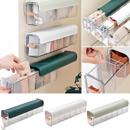 Wall Mounted Transparent Storage Drawer