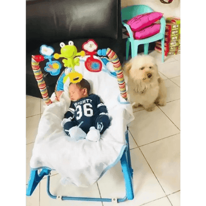 Baby rocker with dining table