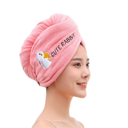 (২ পিস) Hair Towel Cap