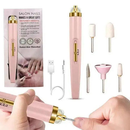 Electric Nail Polisher Set