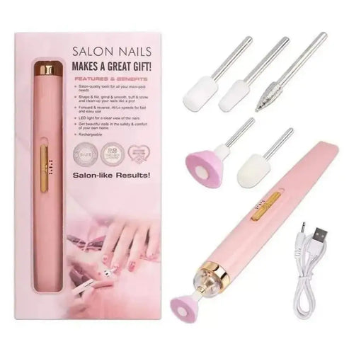 Electric Nail Polisher Set