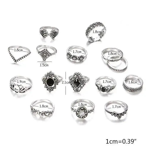 Finger Ring 15 pcs