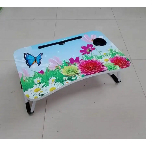 Folding table flowers