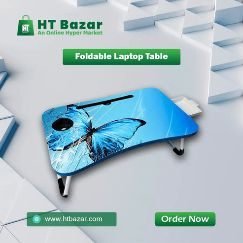 Folding table sky butterfly