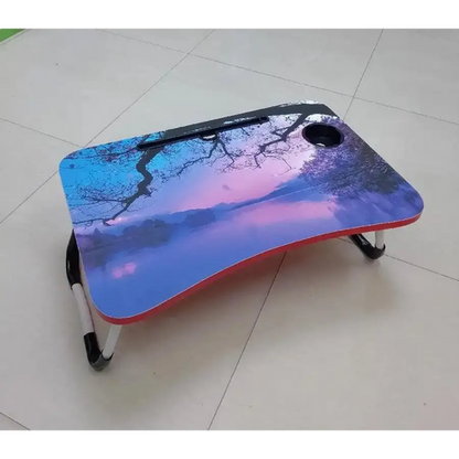 Folding table sunset