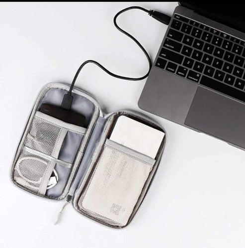 Mini Electronic Accessories Storage Bag