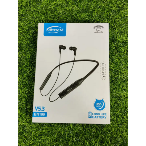 MOXX BN-100 Wireless Neckband - ৩৫ ঘন্টা চার্জ থাকবে.