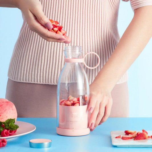 Portable Rechargeable 2 In 1 Juicer