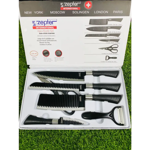 Zepter 6 pcs knife set update model