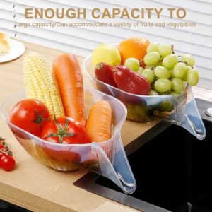 (২ পিস) Multi-functional Food Drain Basket