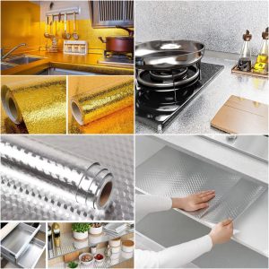 ৫ মিটার Kitchen Wall Sticker (Gloden)