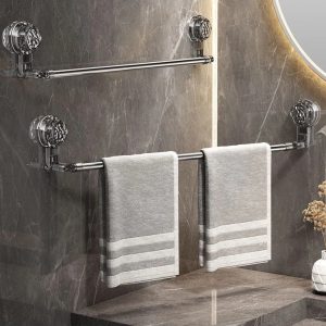 Extendable Suction Cup Drying Rack