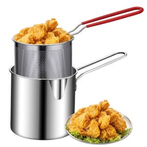 Stainless Steel Deep Fryer Pot