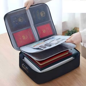 Document Storage Travel Bag