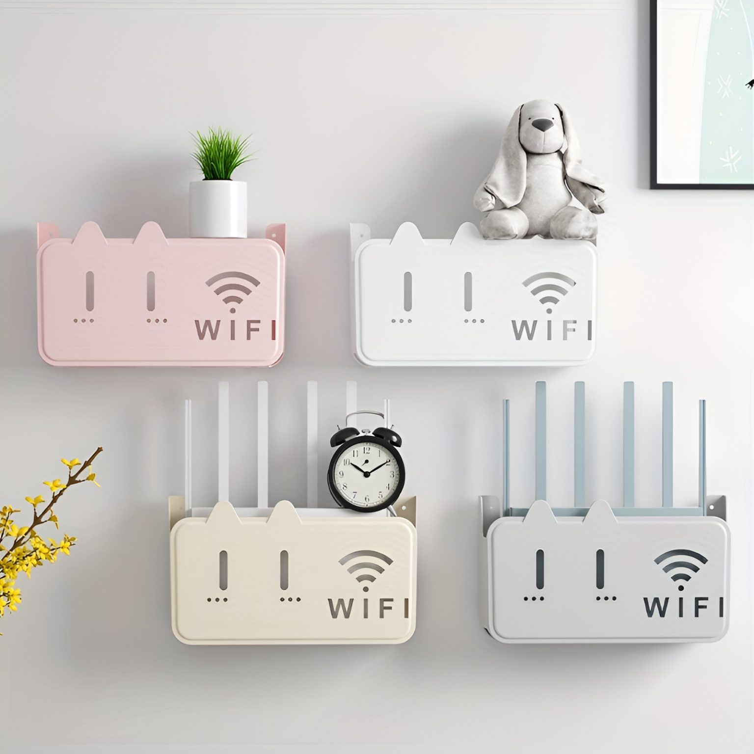 Wall Mounted Wifi Router Box - Aladin Shop-আলাদিন শপ