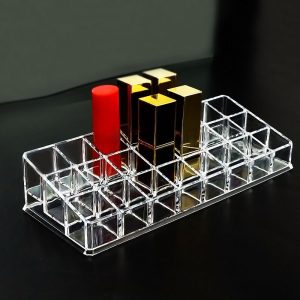 24 Lattices Acrylic Lipstick Organizer