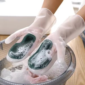 Multifunctional Silicone Cleaning Gloves