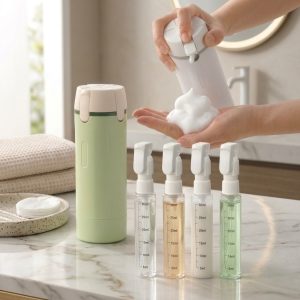 4-in-1 Travel Dispenser Bottle